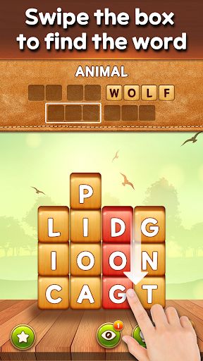 Word Tiles : Swipe Word Puzzle - Screenshot 2