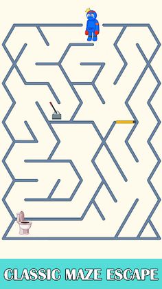 Rainbow Maze Escape Toilet - Screenshot 4