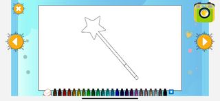 Princess Coloring Kids Games - Screenshot 1