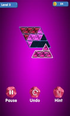Triangle jewels block puzzle - Screenshot 2