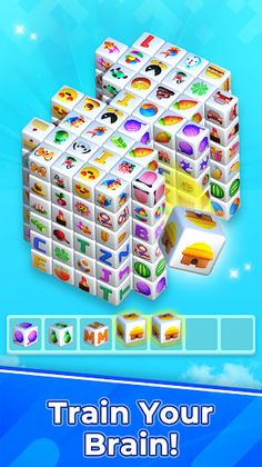 Cube Tile Match 3D Master - Screenshot 2