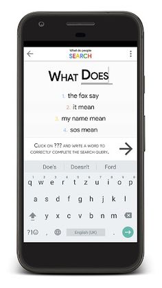 What do people search - Screenshot 2