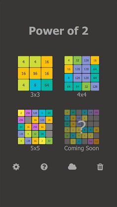 Power of 2: Number Sliding Gam - Screenshot 1