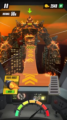 Train Monster Demolition games - Screenshot 1