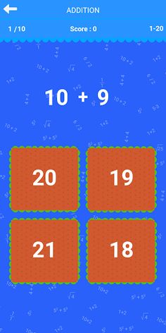 Math Exercises And Game - Screenshot 3