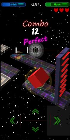 큐빅 뮤직 - 신나는 비트액션 리듬게임 - Screenshot 3
