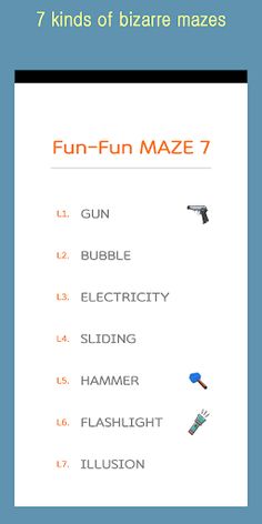 FunFun Maze - 7 new concept ga - Screenshot 2