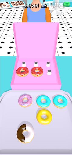 Donut Packing 3D - Screenshot 2