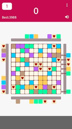 Block Breaker (Break the Heart - Screenshot 2