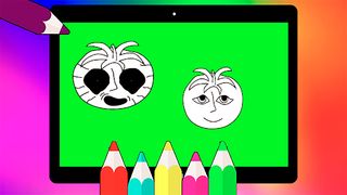 Mr Tomatos coloring game - Screenshot 2