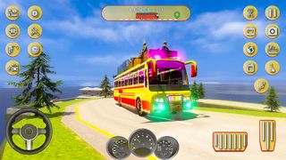 Indian Bus Uphill Bus Games 3D - Screenshot 3