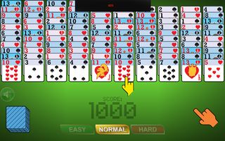 Spider solitaire - Screenshot 3