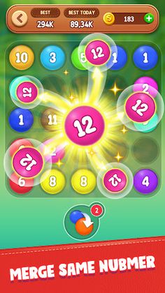 Number Bubble Puzzle - Screenshot 2