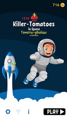 Killer-Tomatoes in Space - Screenshot 1