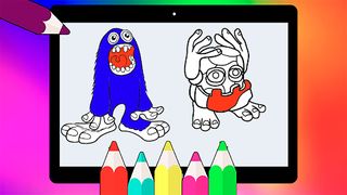 Mammott monsters Coloring book - Screenshot 1