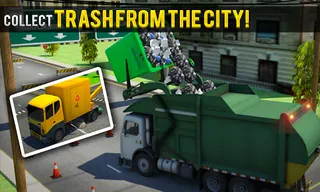 Garbage Dumper Truck Simulator - Screenshot 2