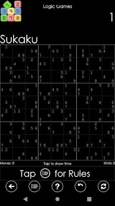 100s Logic Games - 5udokus - Screenshot 2