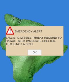 Hawaii Missile Alert Simulator - Screenshot 1