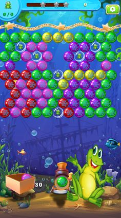 Frog Bubble Shooter - Screenshot 2