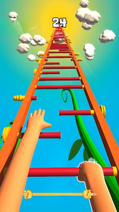 Tap and Climb Ladder - Screenshot 1