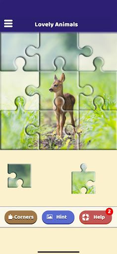 Lovely Animals Puzzle - Screenshot 1