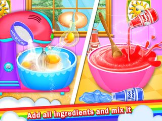 Sweet Unicorn Cupcake Maker - Screenshot 2