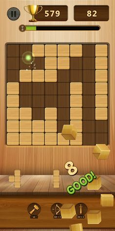 Wood Block advanced - Screenshot 2