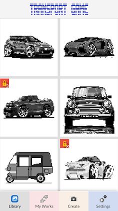 Transport Game Pixel Art - Screenshot 3