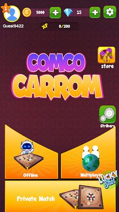 Comco Carrom - Screenshot 4