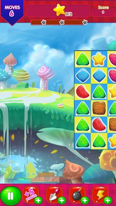 Gummy Sweet Jellies Mash - Screenshot 1