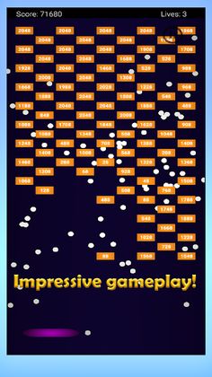 Rampage Ball 2048 - Screenshot 1