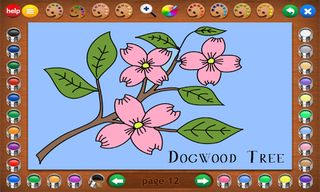 Coloring Book 4: Plants - Screenshot 1