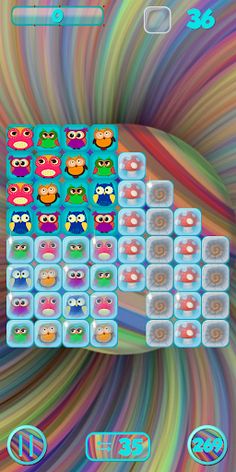 Crazy Owls Puzzle - Screenshot 3