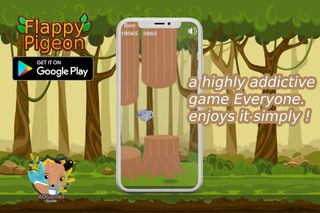 Flappy Pigeon - Screenshot 2