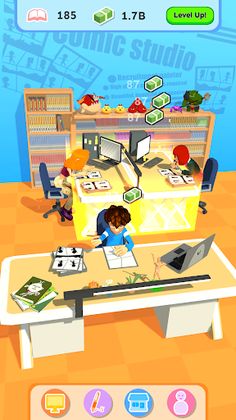 Idle Mangaka - Screenshot 4