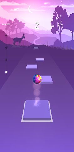 Tiles Hop: Blue smurf cat meme - Screenshot 4