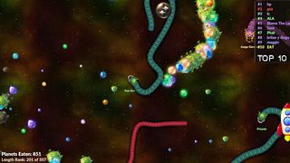 Space Worm Trail Online - Screenshot 3