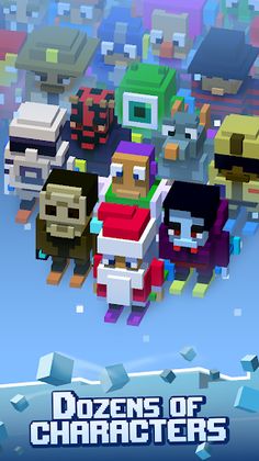 Crossy Snow: Avalanche! - Screenshot 3