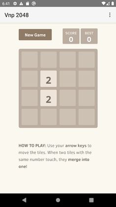 2048 - Screenshot 1