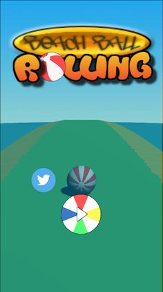Beach Ball Rolling - Screenshot 1