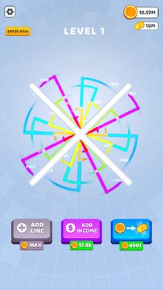 Bouncing Rainbow: Calm Clicker - Screenshot 3