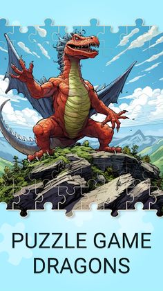 Dragons Games Jigsaw Puzzles - Screenshot 4