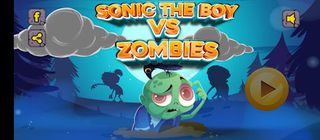 Sonic the Boy vs Zombies - Screenshot 1