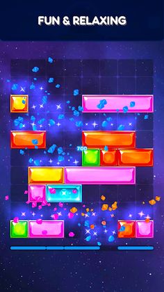 Jewel Slider: Drop Down Puzzle - Screenshot 3