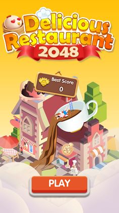Delicious Restaurant 2048 - Screenshot 1