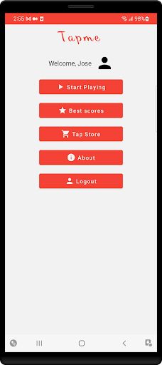 Tapme! - Screenshot 1