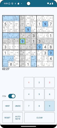 Killer Sudoku - Screenshot 3