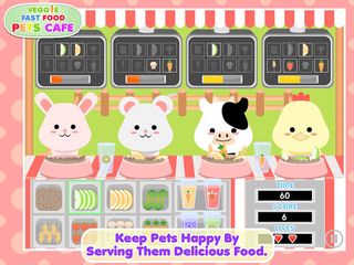 Pets Cafe - Veggie Fast Food - Screenshot 1