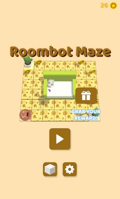 Roombot Maze - Screenshot 1