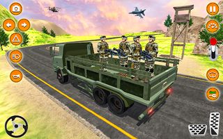 Army Truck Driving 3D Games - Screenshot 1